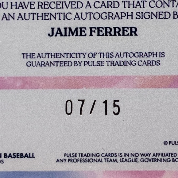 Jaime Ferrer Sticker Auto - Picture 3 of 3